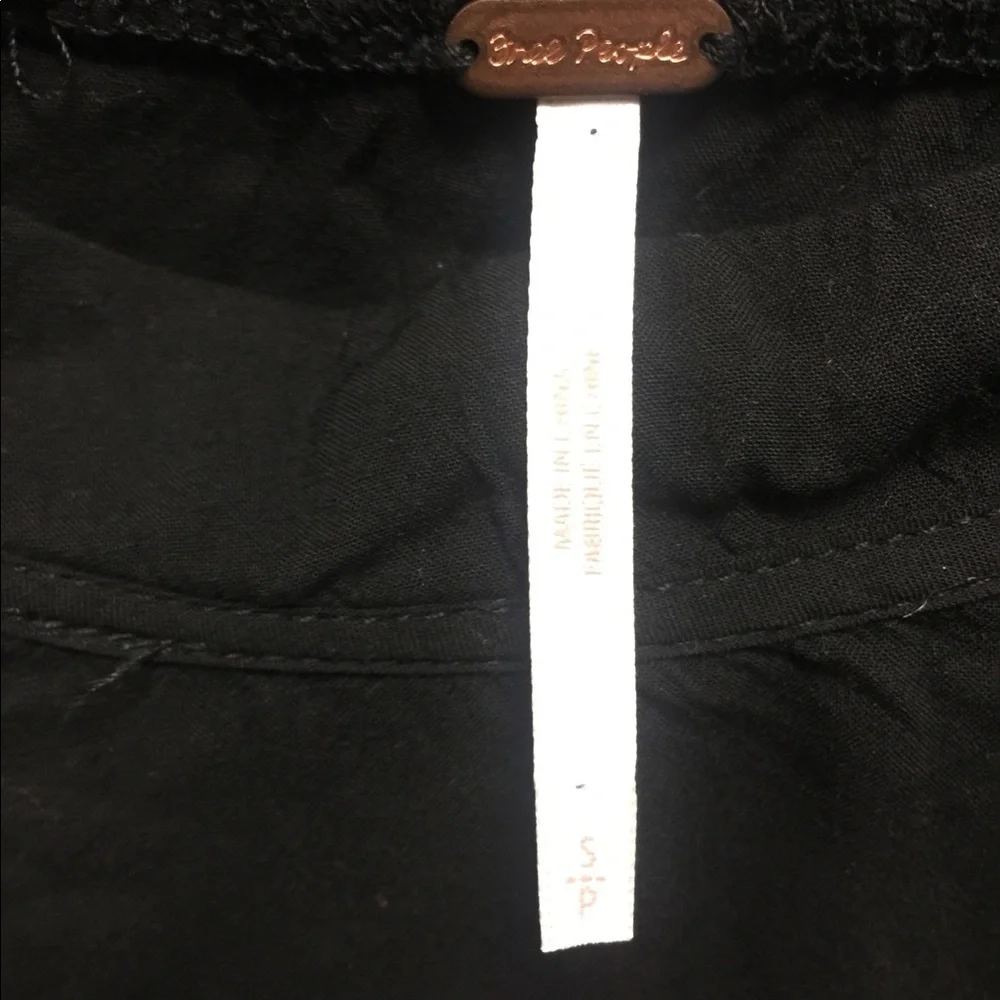 Free People Sweetest Thing Black Thermal
